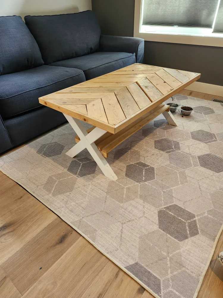 Handmade Wooden Coffee Table thumbnail