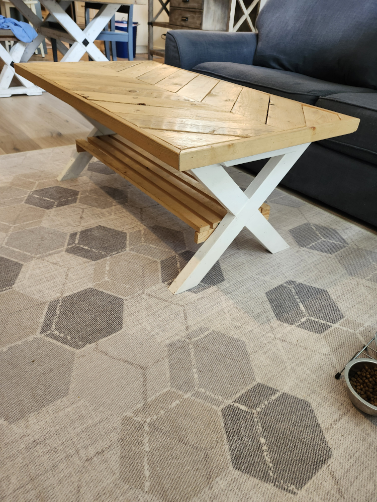 Handmade Wooden Coffee Table - photo 3