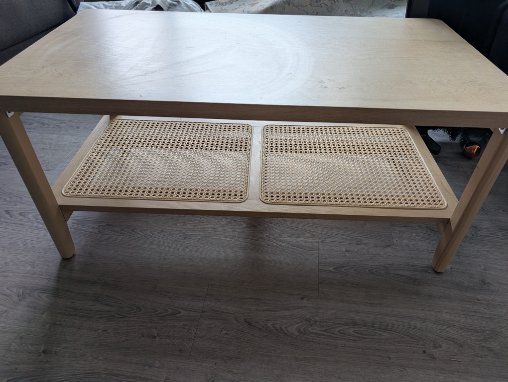 oak coffee table