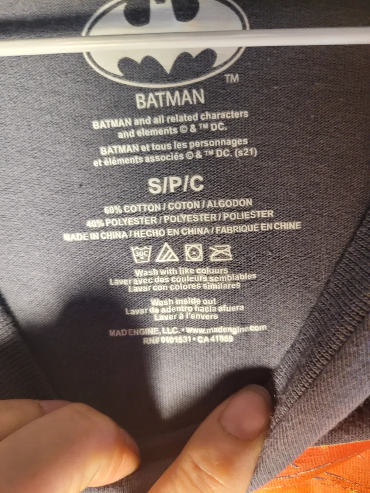 Batman Long Sleeve Graphic Tee image indicator(4)