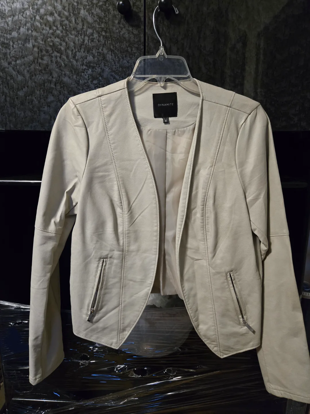 Dynamite Ivory Blazer Jacket thumbnail