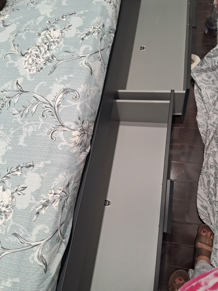 IKEA Brimnes Bed Frame with Under Bed Storage - photo 3