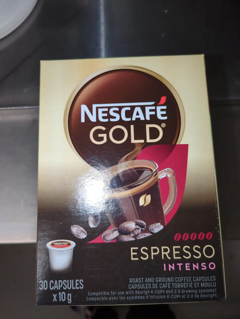 Nescafe Gold Espresso Intenso Coffee Capsules thumbnail