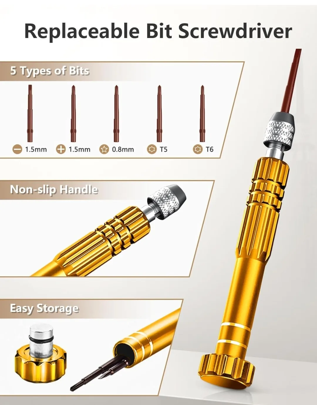 149 Pc Watch Repair Kit, Link Remover, Case Opener, 108 Spring image indicator(5)