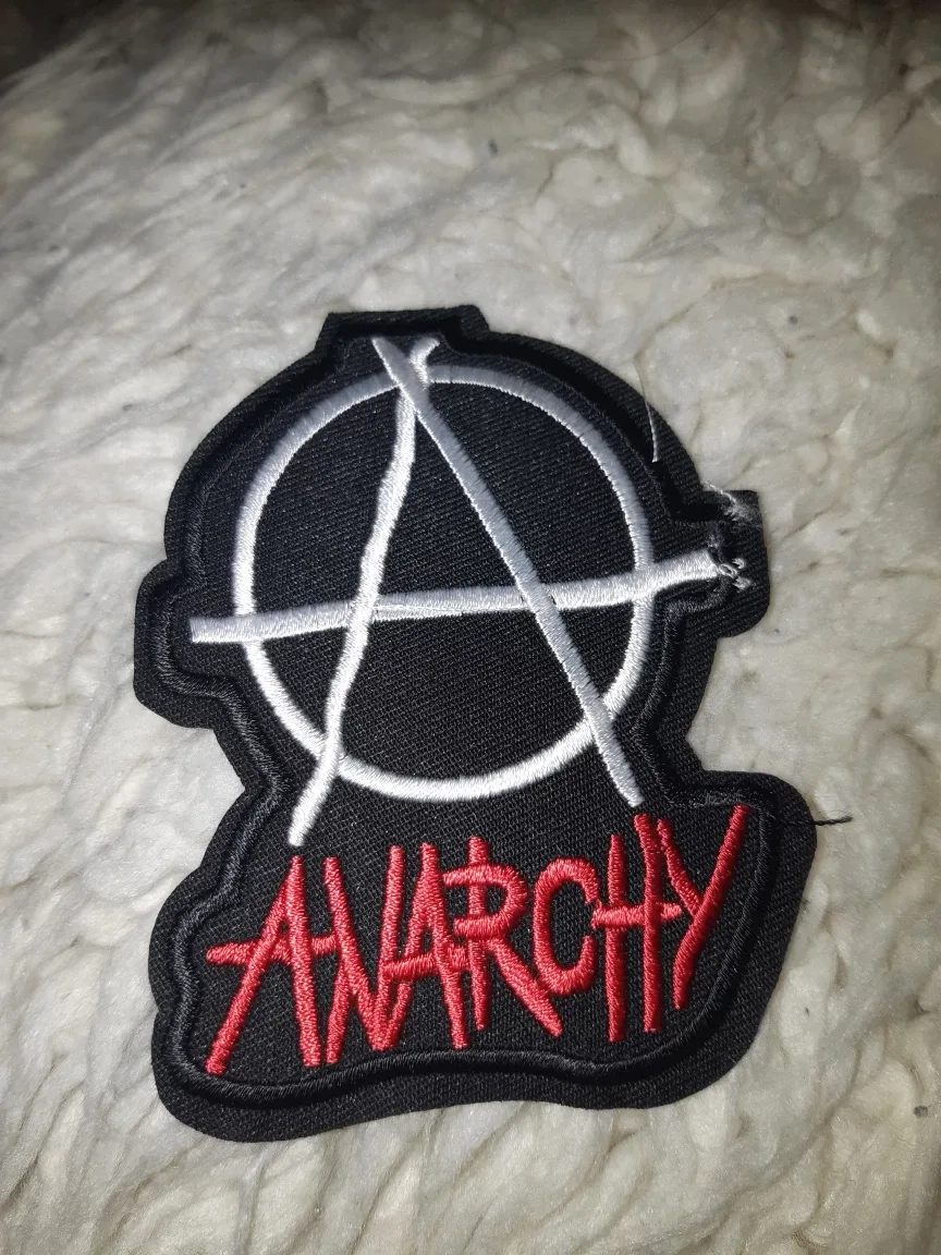 Anarchy iron on Patch #freecycle thumbnail
