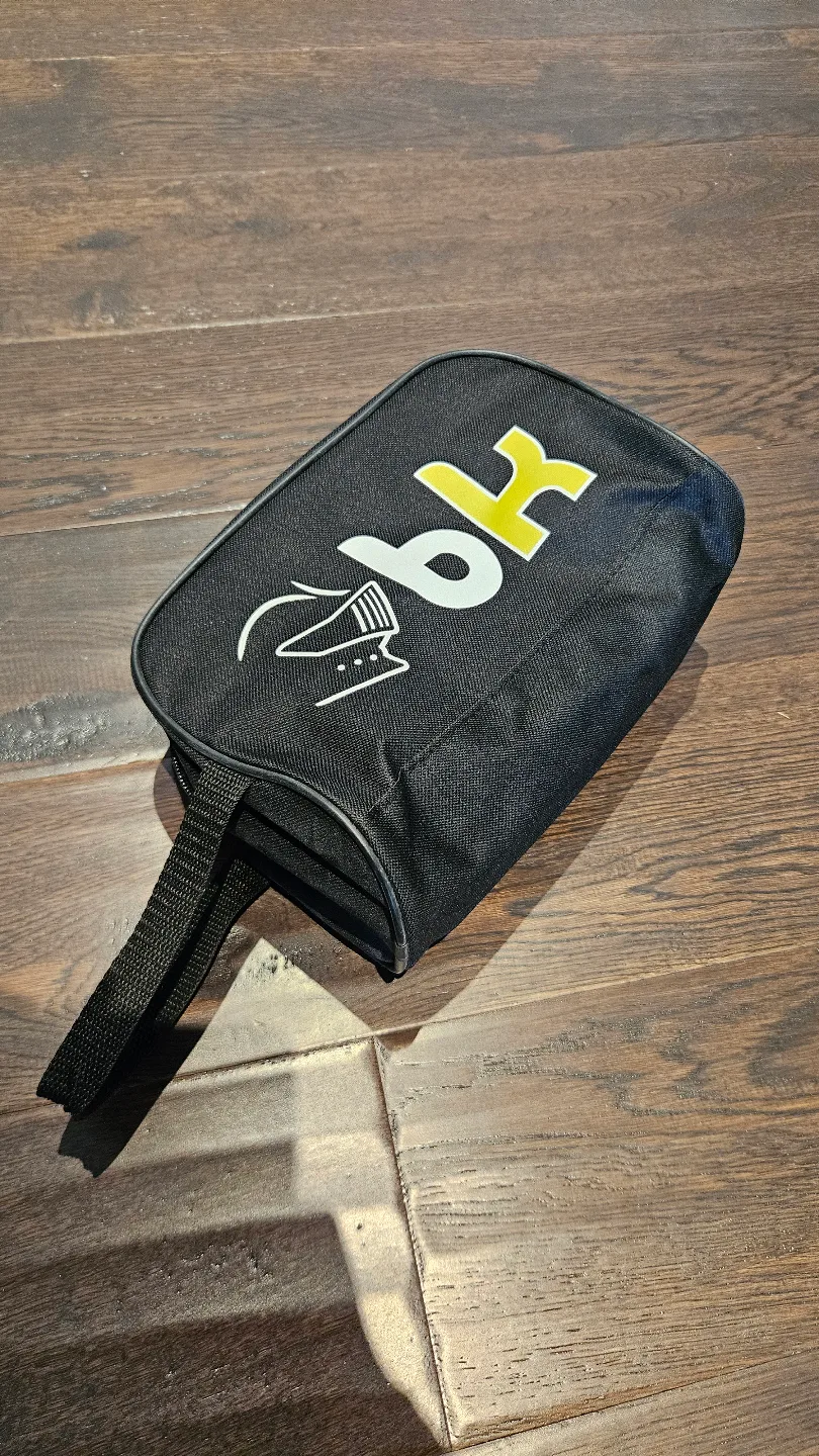 Black zippered case with handle thumbnail