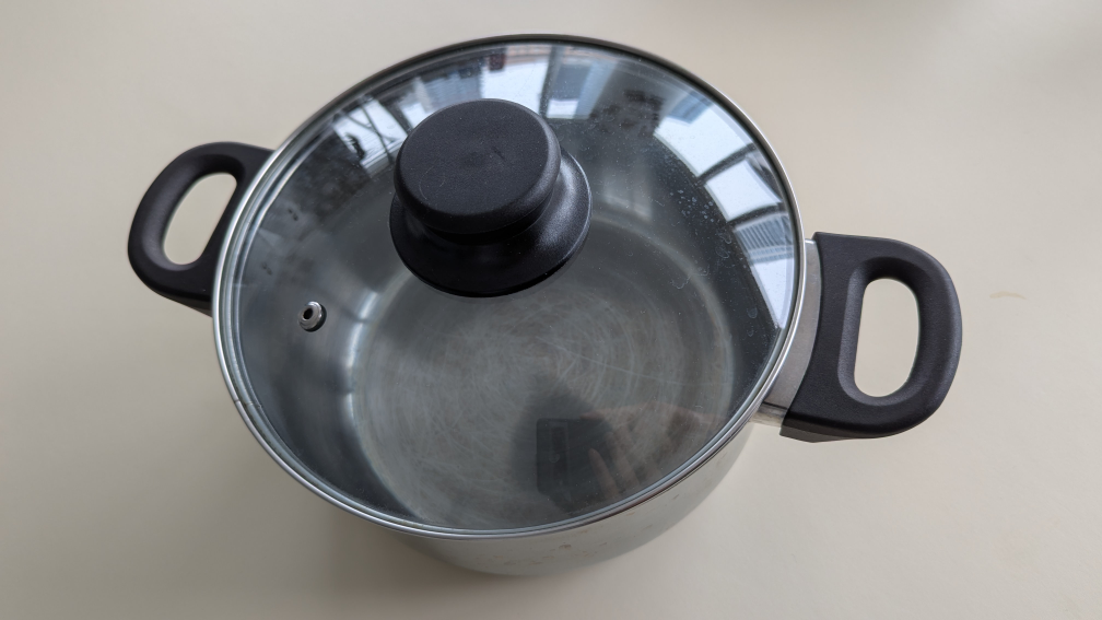 Stainless Steel Pot with Lid - photo 2