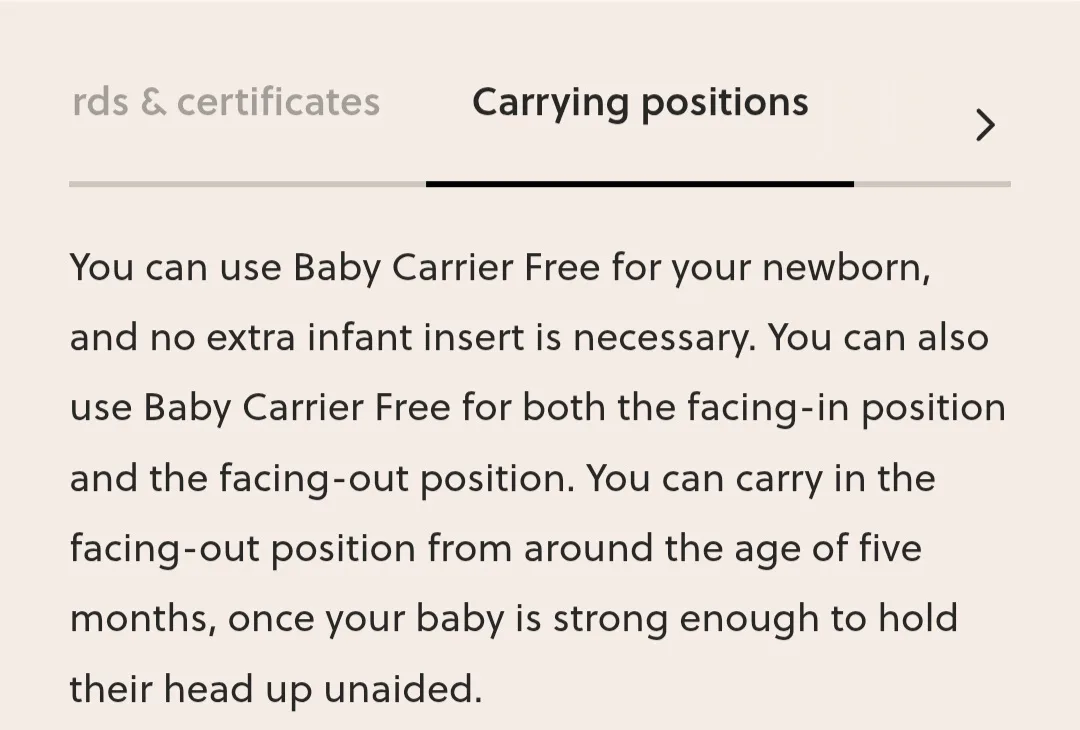 Baby Bjorn- Baby Carrier Free image indicator(5)