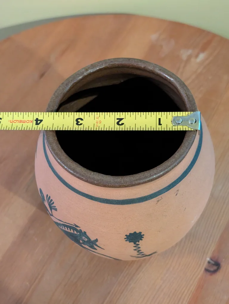 Handmade Terracotta Vase image indicator(4)