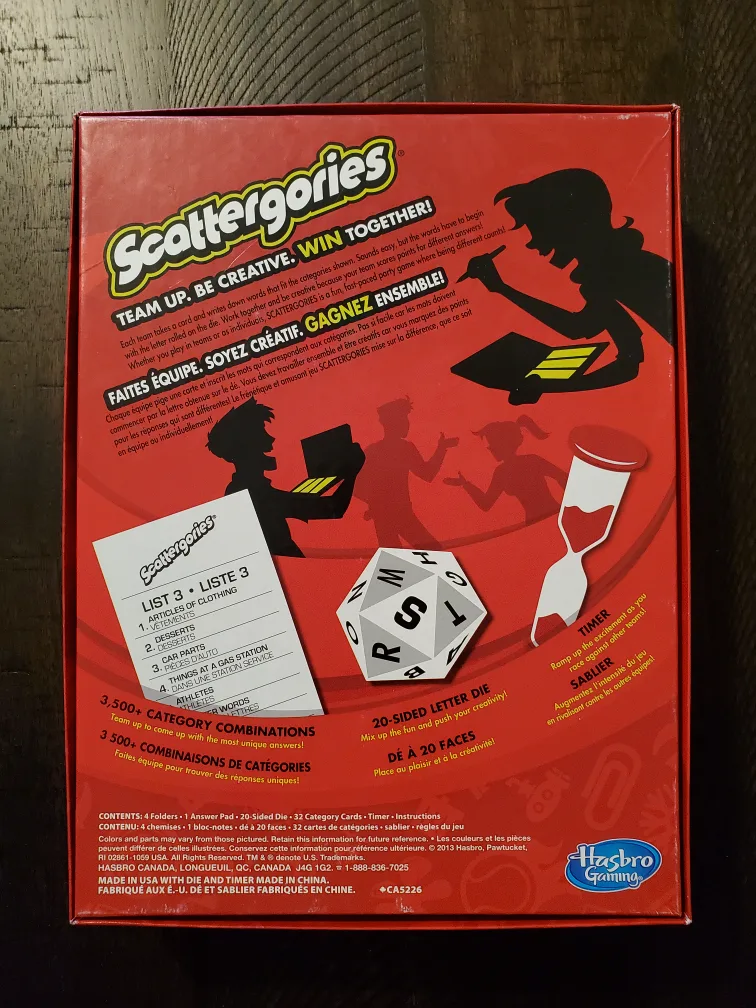 Scattergories Board Game image indicator(2)