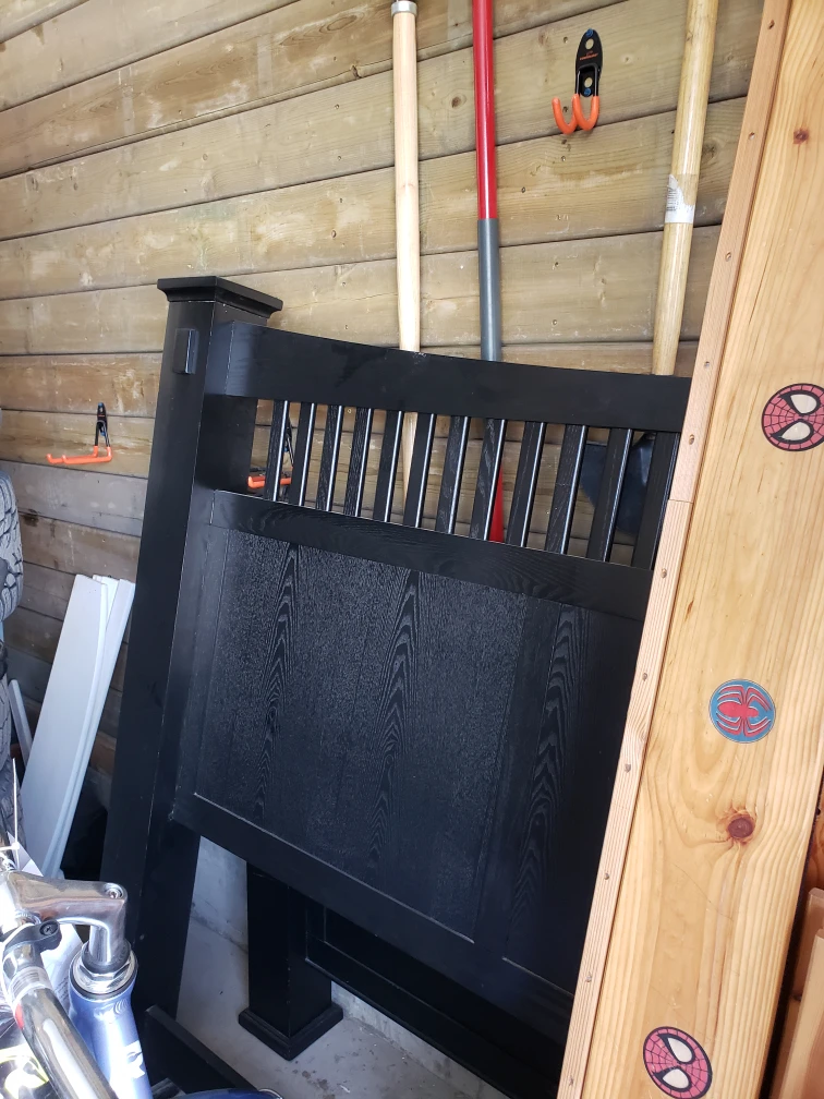 Black Bedroom Set - King Size