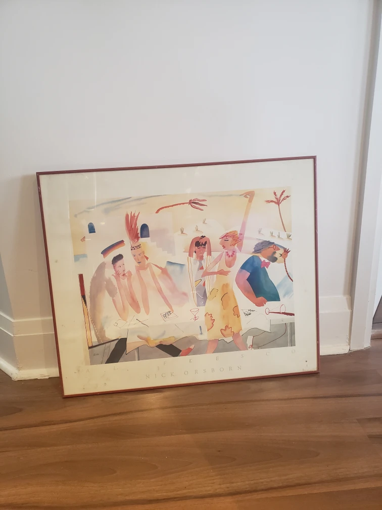 Nick Orsborn "Alfresco" Framed Print
