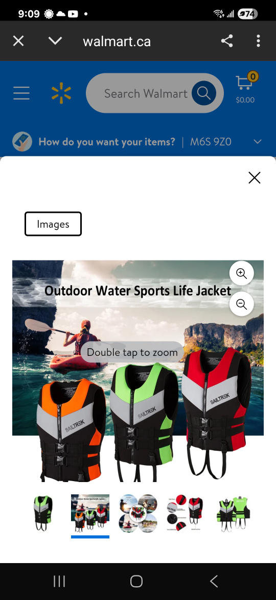 Sailtrek Life Vest - Pink & Black - photo 3