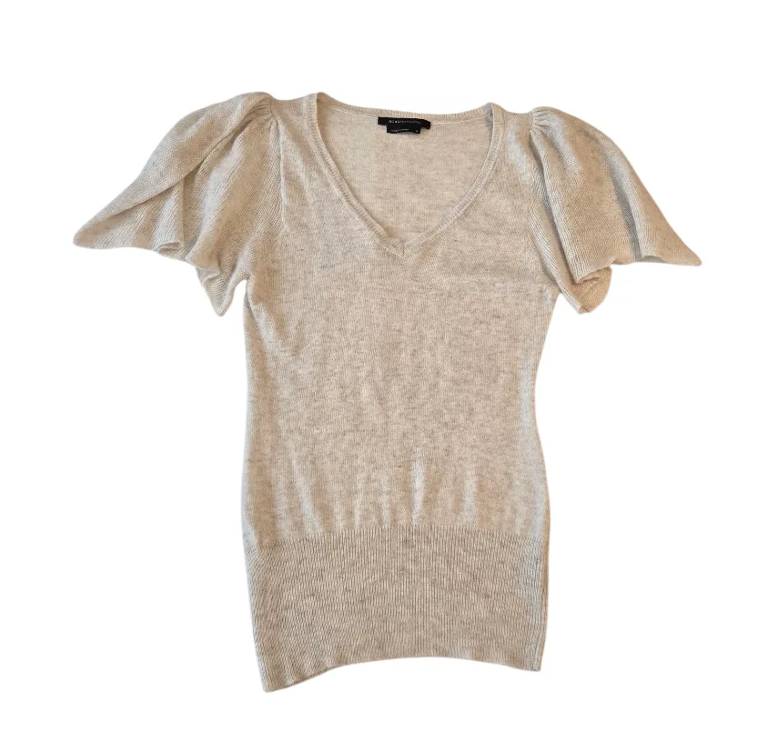 BCBGMAXAZRIA Light Grey Sweater Size Small thumbnail