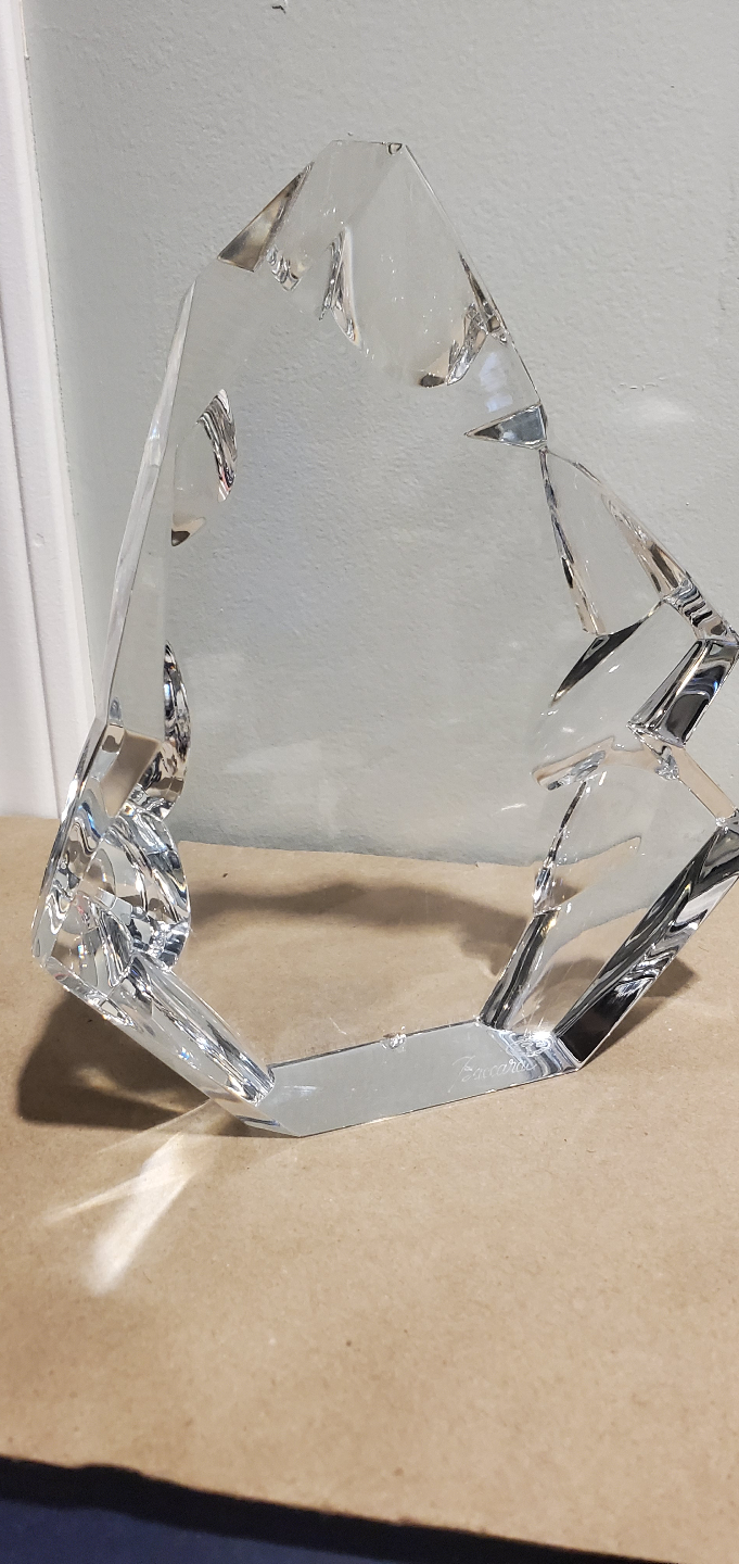 Baccarat Crystal Sculpture heavy - photo 4