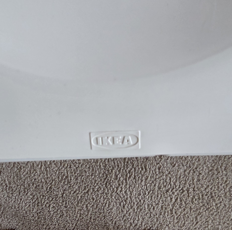 IKEA White Folding Chair - photo 3