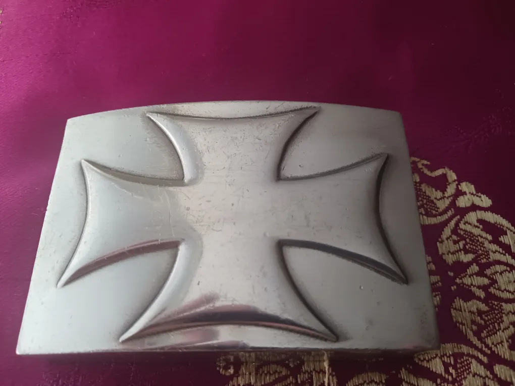 Vintage Metal Belt Buckle (Steel) thumbnail