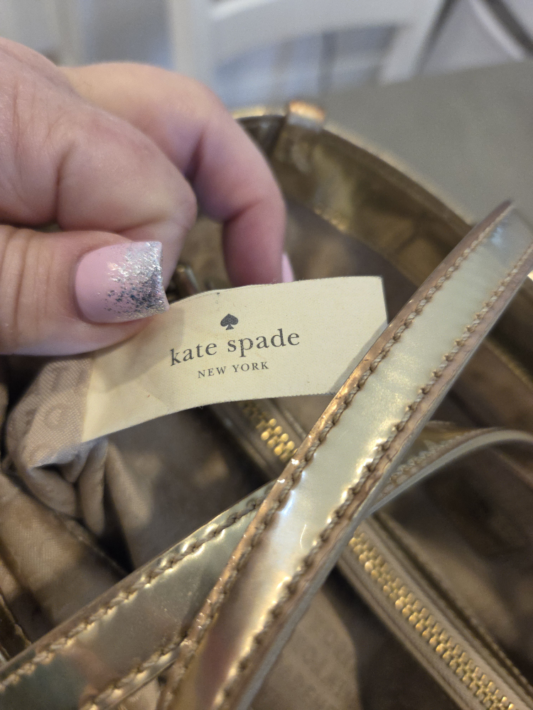 Kate Spade Gold structured bag - photo 2