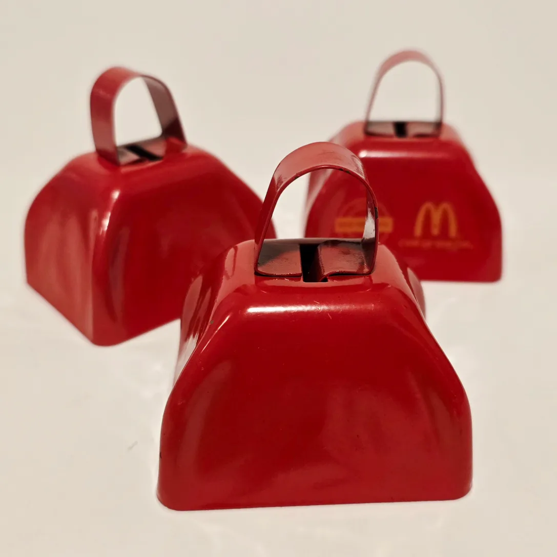 Lot of 3 McDonald’s Cowbell image indicator(3)