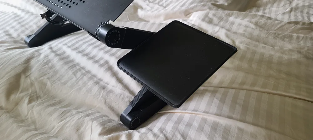 Adjustable Laptop Desk - Black image indicator(5)
