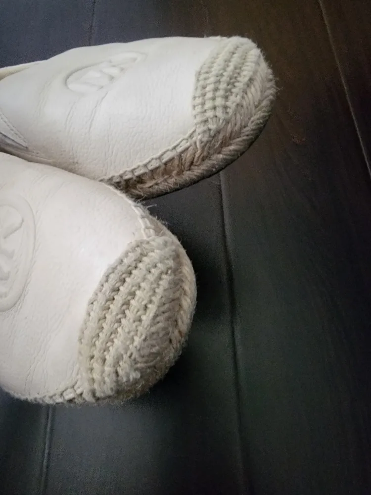 Michael Kors White Slip-on Espadrilles image indicator(2)