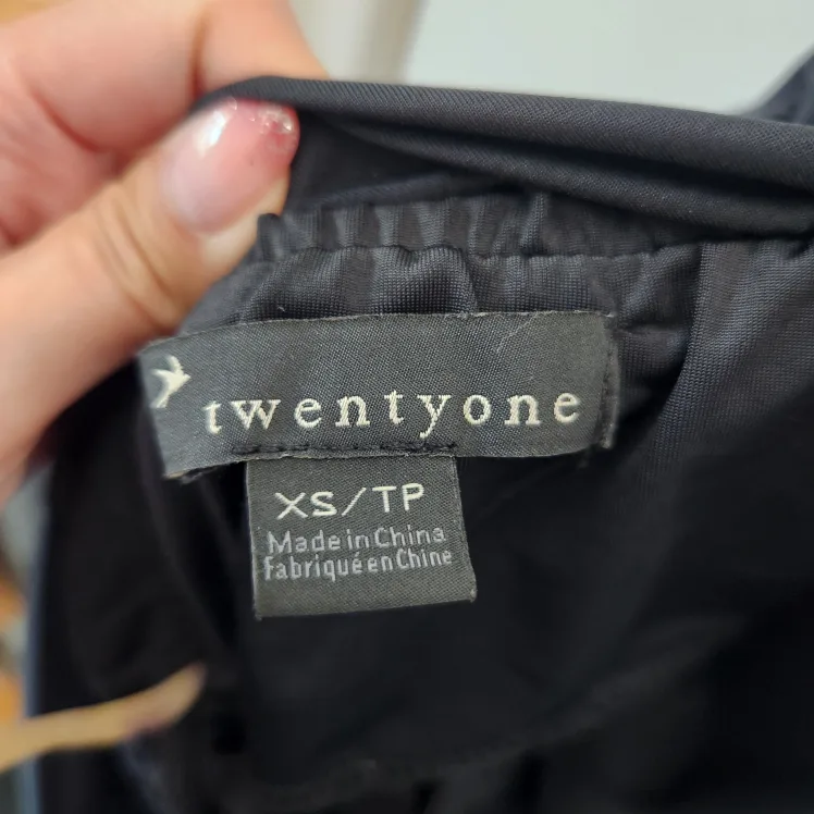 Black Strapless Top - XS/TP image indicator(5)