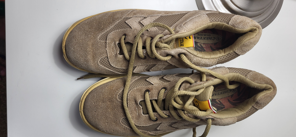Cheetah Beige Suede Sneakers - photo 4