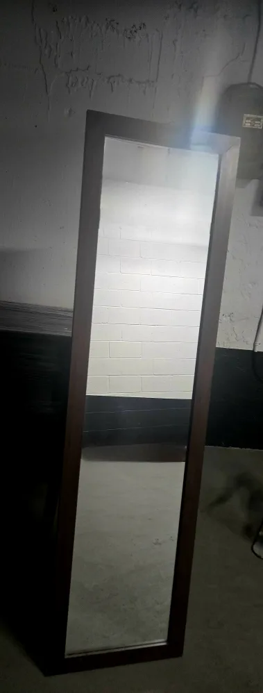 Brown Full-Length Standing Mirror thumbnail