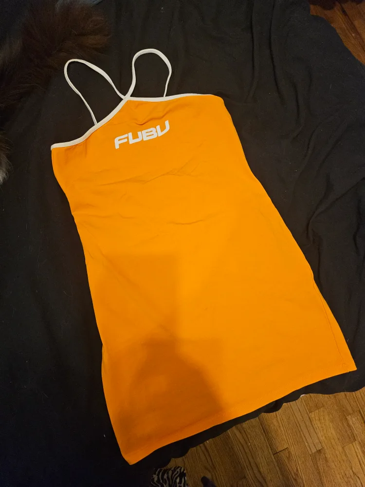 FUBU x Forever 21 Orange Tank Top thumbnail