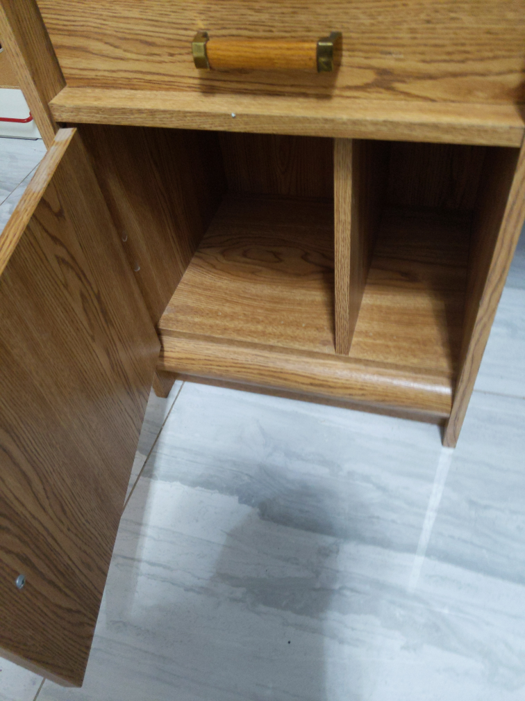 Desk with Wood Cabinet with Drawers💙 - photo 4