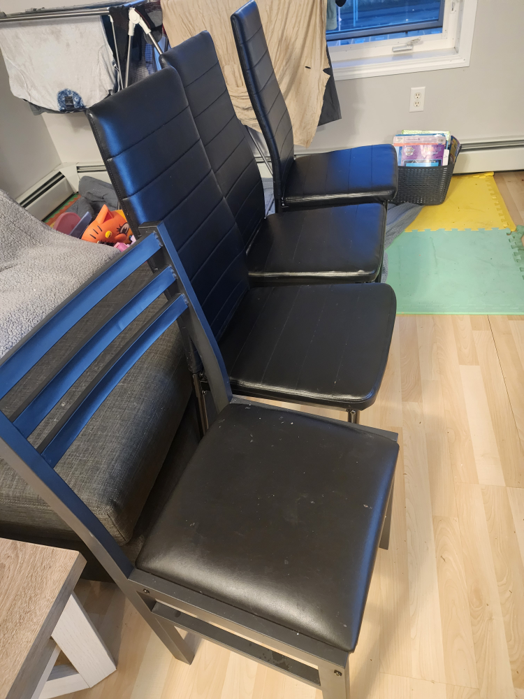 Set of 4 Dining Chairs - photo 2