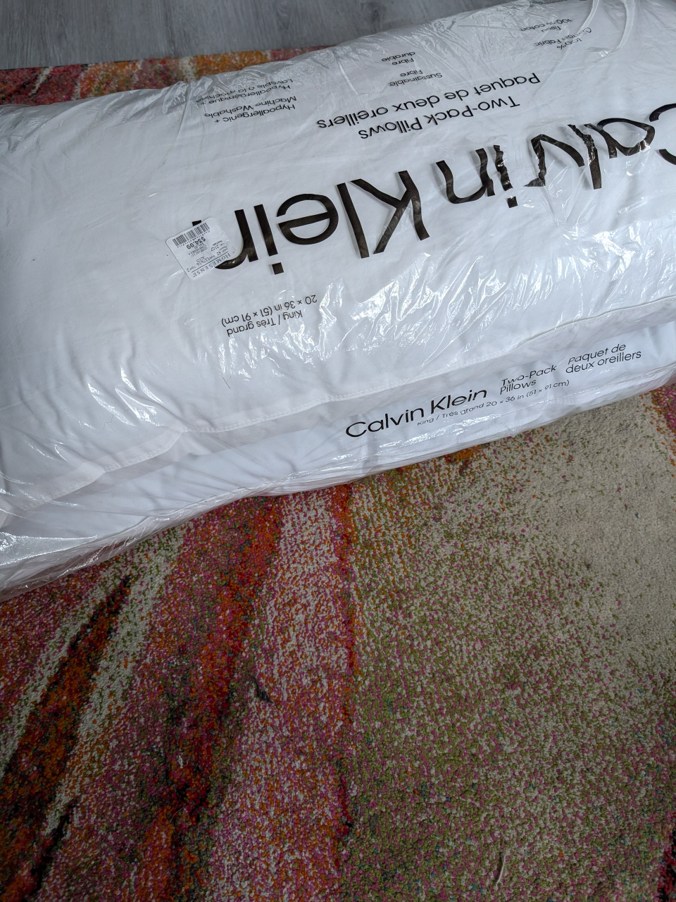 Two Calvin Klein King Pillows (New in Package) - photo 2