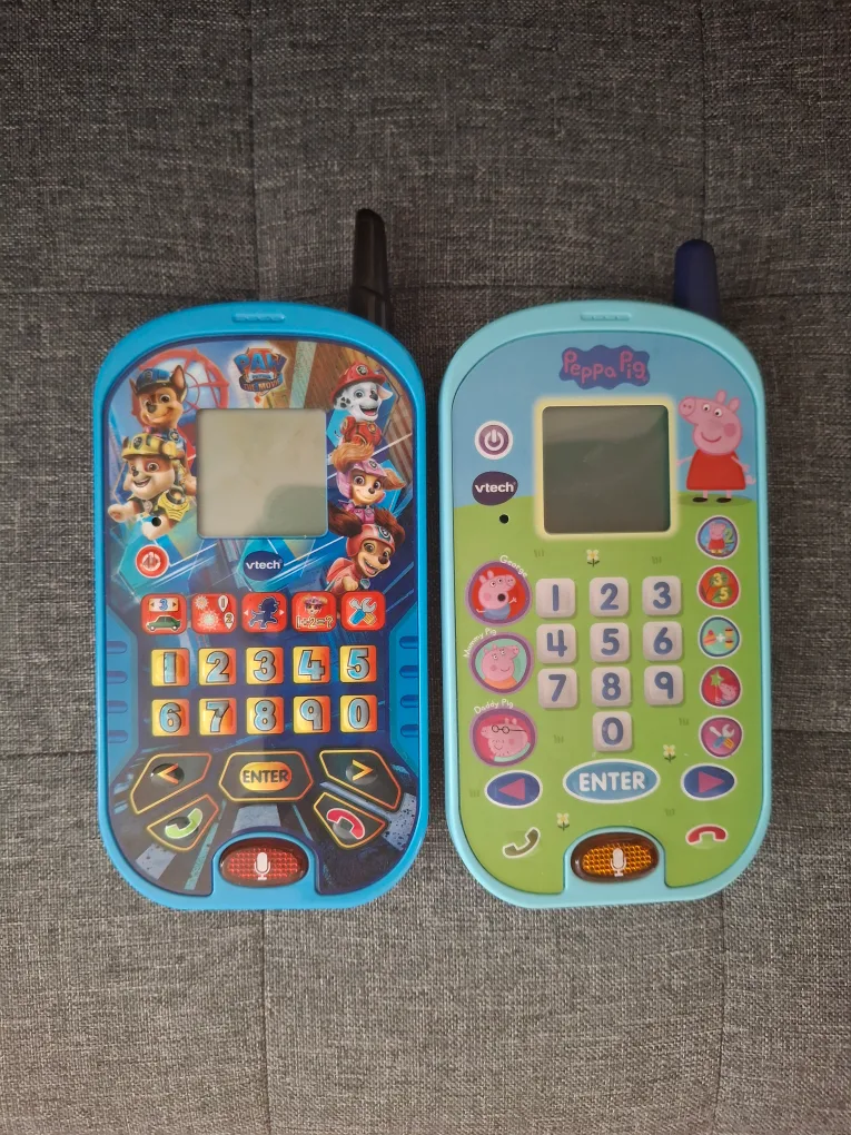 VTech Paw Patrol & Peppa Pig Learning Phones thumbnail