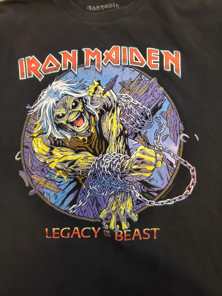 Iron Maiden Legacy of the Beast T-shirt thumbnail