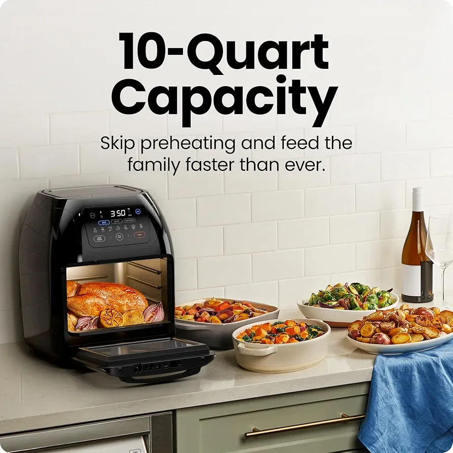 Chefman 10-Quart Digital Air Fryer Oven -New image indicator(5)