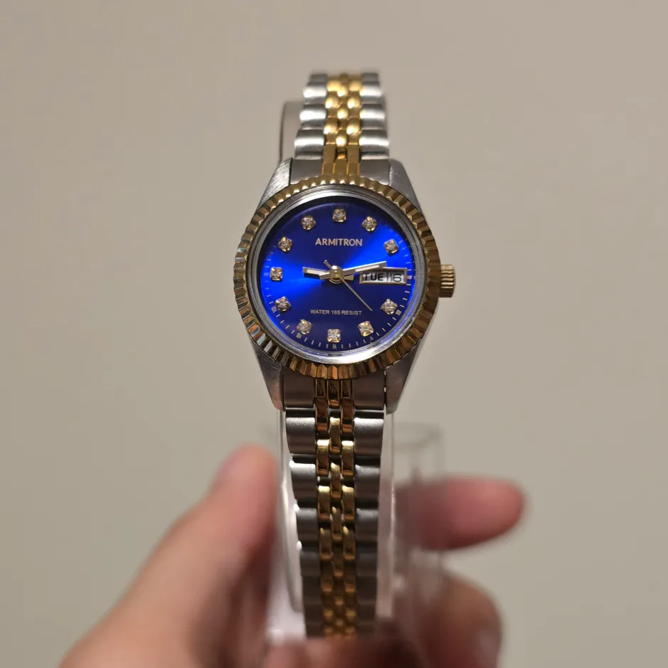 Armitron Lady's Blue Dial Quartz Watch thumbnail