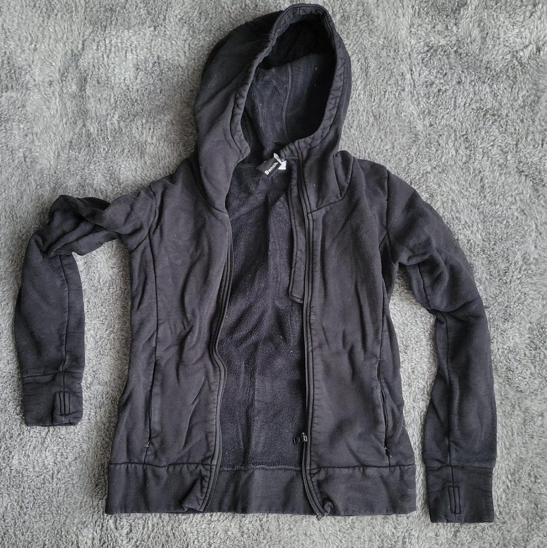 Bench Black Zip-Up Hoodie