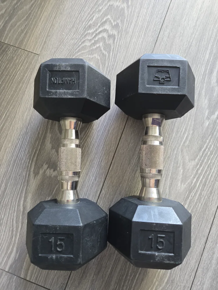 Hampton Hex Dumbbells - 15lbs thumbnail