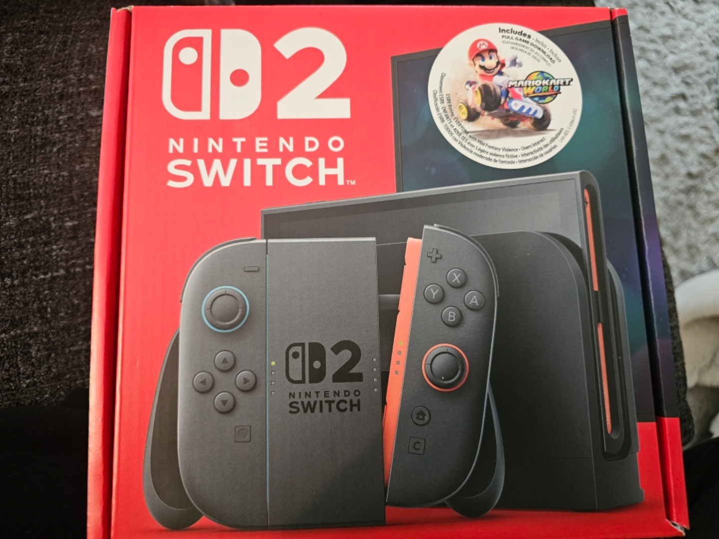 Nintendo Switch 2 Console with Mariokart