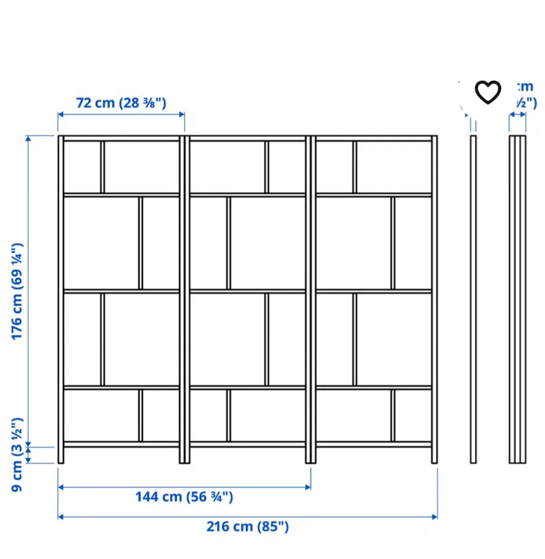 Room Divider Screen - Ikea Risor image indicator(7)