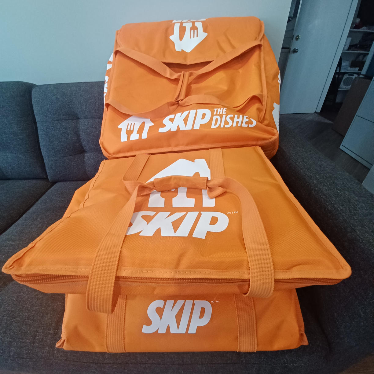 Skip The Dishes Delivery Bags
