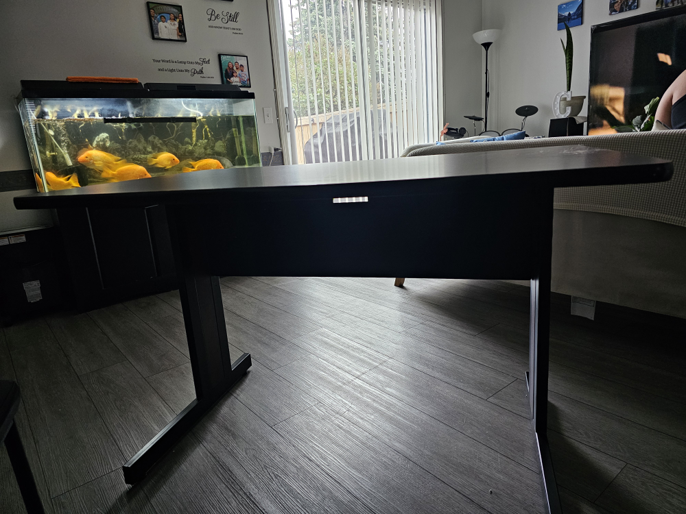 Office Desk - Black and Brown - photo 2