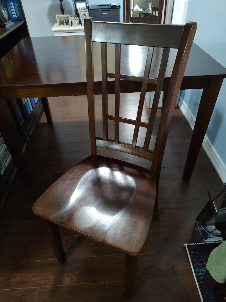 Laminate Dining Table and Chair Set - photo 2