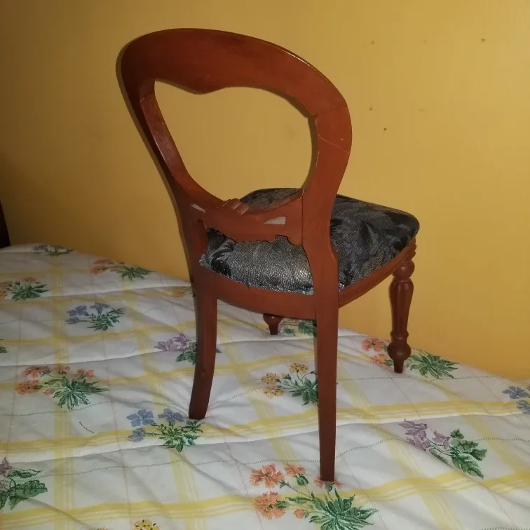 Wood reproduction Flute Leg Style Dutch Dining Chair image indicator(6)