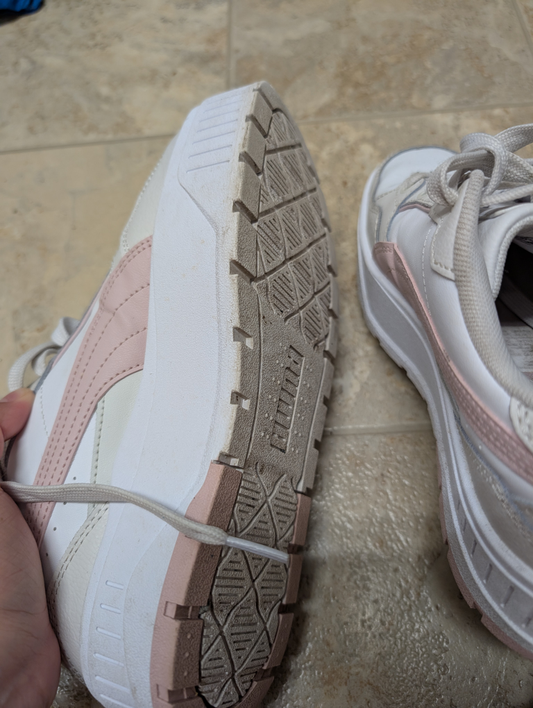 Puma Cali Dream Sneakers - White and Pink - photo 3