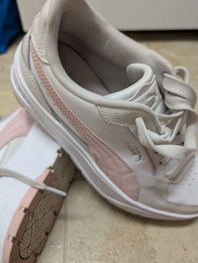 Puma Cali Dream Sneakers - White and Pink image indicator(4)