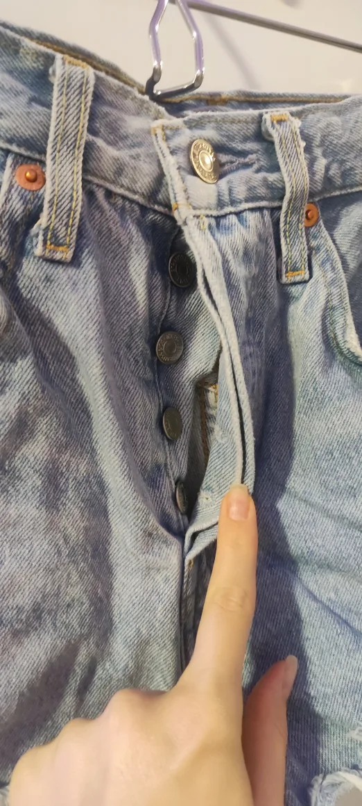 Levi's 501 Denim Shorts image indicator(5)