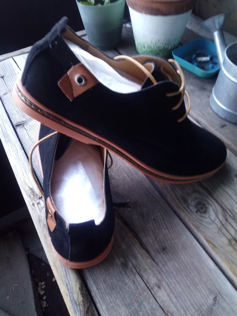 New Black versatile dress/ casual Shoes image indicator(3)