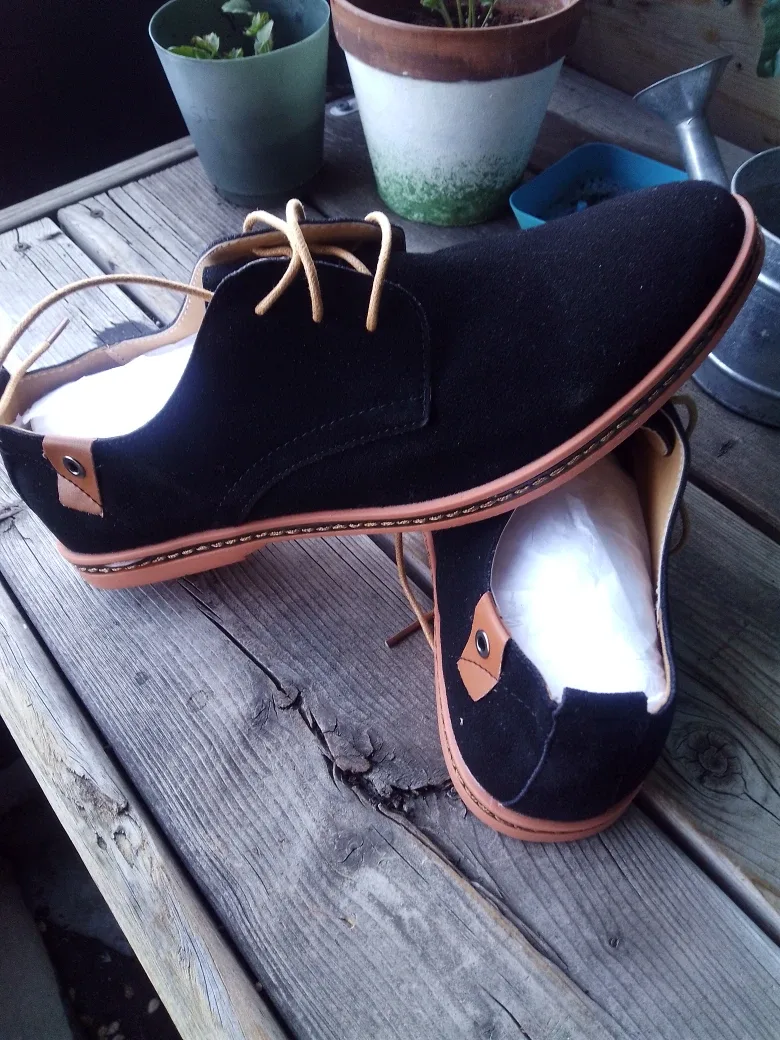 New Black versatile dress/ casual Shoes image indicator(5)