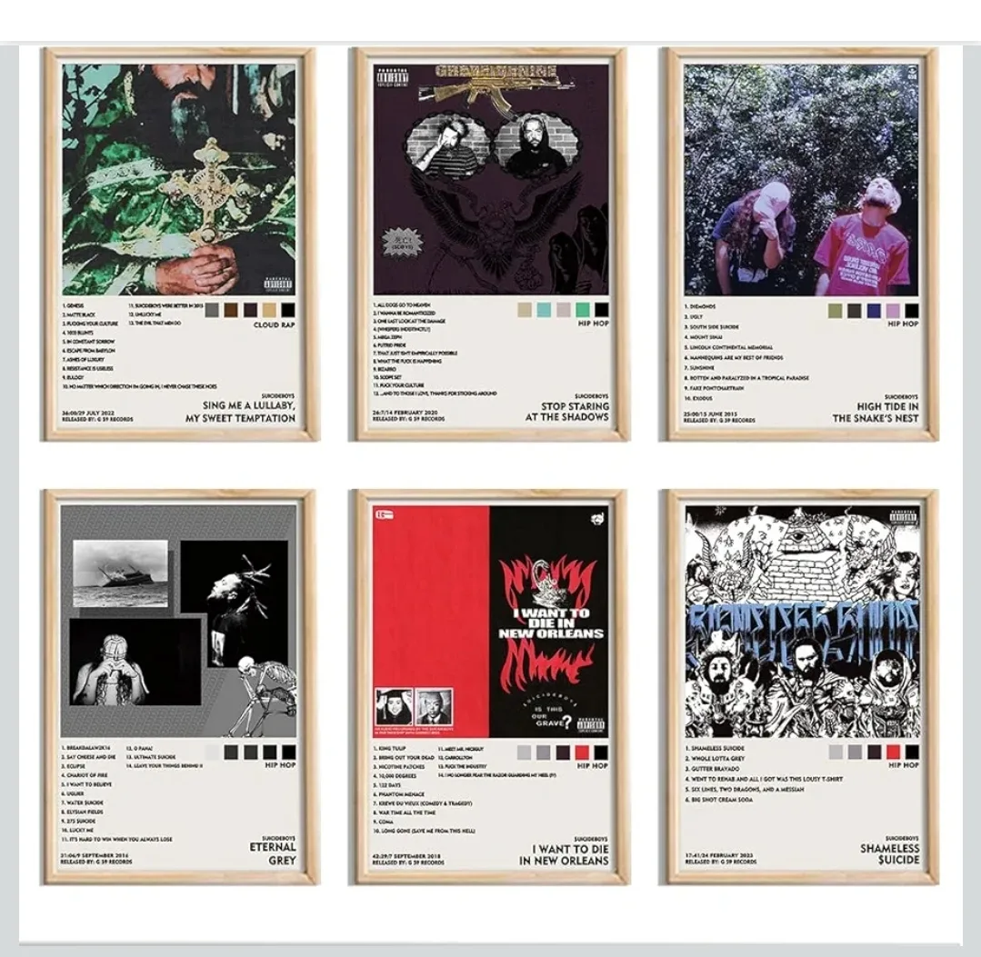 $uicideboy$ Album Canvas Posters thumbnail